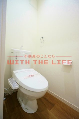 ベルリネッタ【キャッシュバック対象物件】のトイレ|落ち着いたトイレです