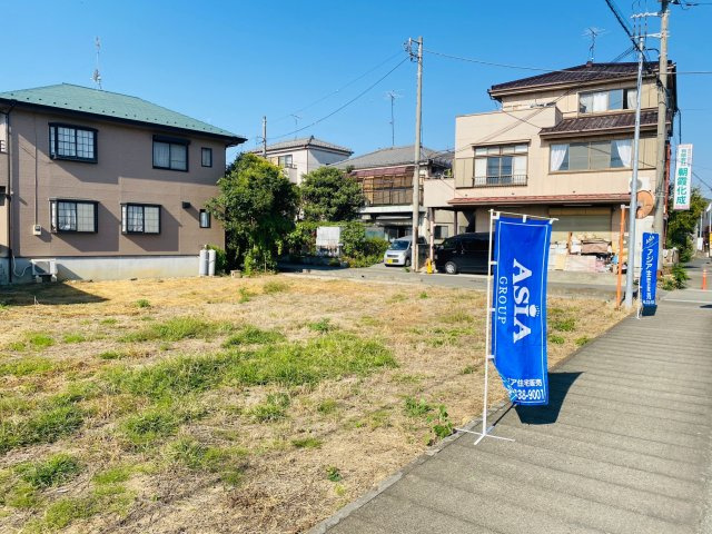 富士見東大久保　売地の前面道路含む現地写真|現地（2022年10月）撮影
