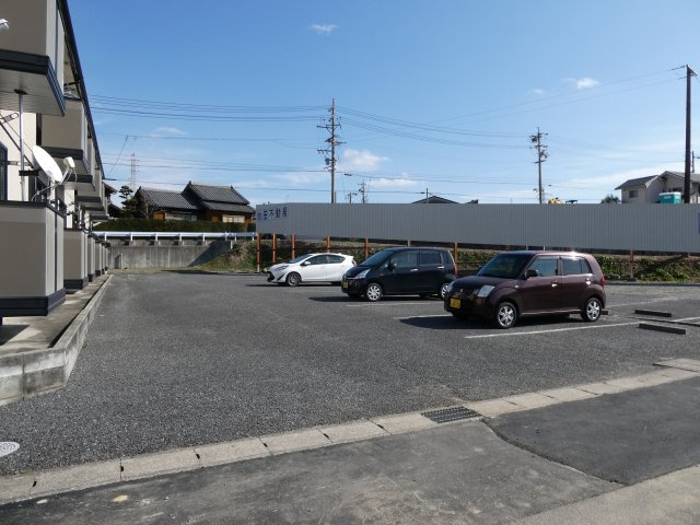 アメニティースペースの駐車場