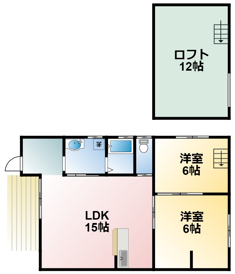シャノワールの間取り