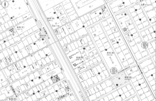 【成約済み】中央区弁天橋通2丁目　区画No.1の地図|残り1区画となります。