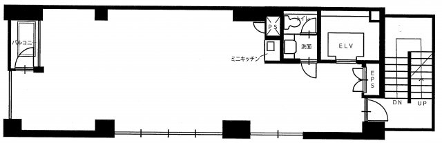 田中ビル別館の間取り