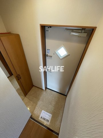 パレスハナテンⅡの玄関