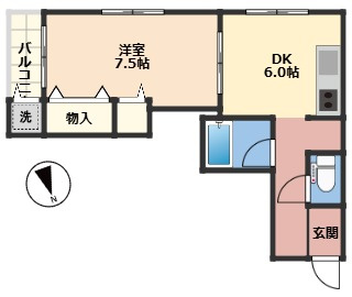 【間取り】 | マンションフェリス