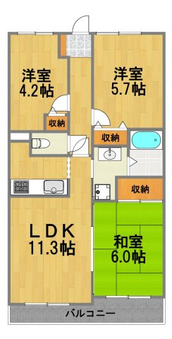 【間取り】