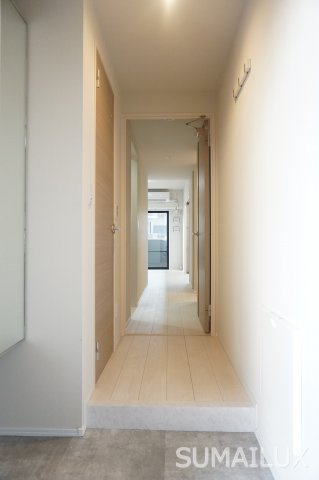 熊本市中央区九品寺２丁目の賃貸マンションの玄関