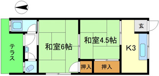 【間取り】 | 光風荘
