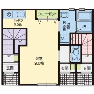 Maison・ALMA（メゾン・アルマ）の間取り