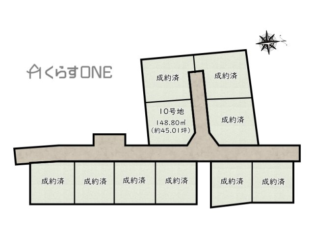 【土地図】 | Freedom＆LivingTown小宅北／3期／4区画 | ～Freedom＆LivingTown小宅北～龍野町小宅に全10区画の分譲地！