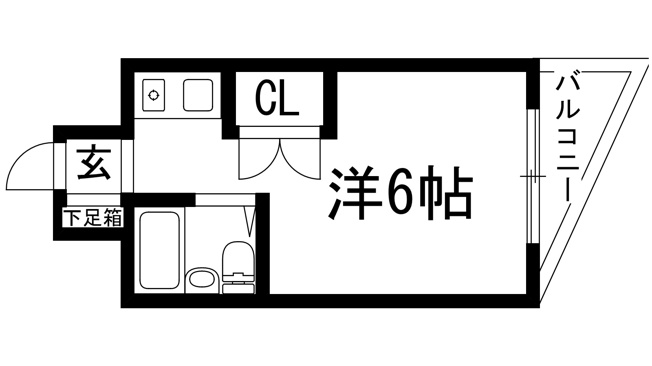 【間取り】 | 上中マンション