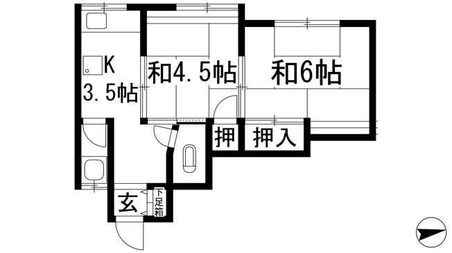 【間取り】 | 八番館
