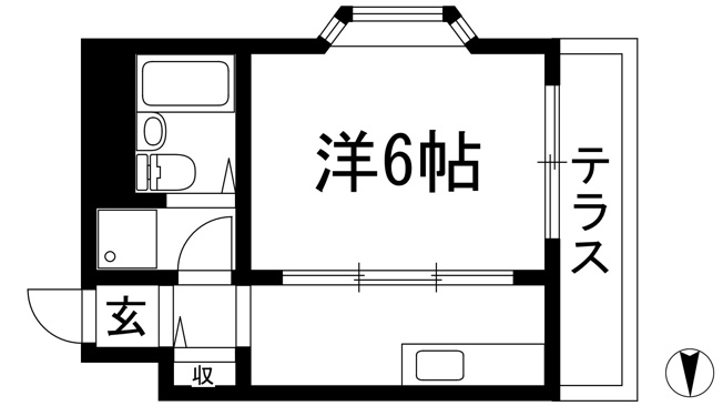 【間取り】 | ハイツヤマト2