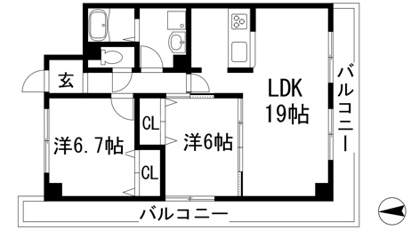 【間取り】