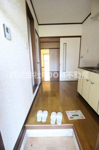 コーポひまわりⅡの玄関