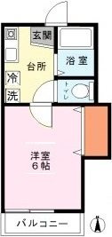 カサディ南小岩の間取り