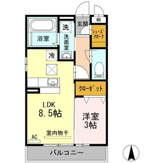【間取り】 | ヴィーブルＦ