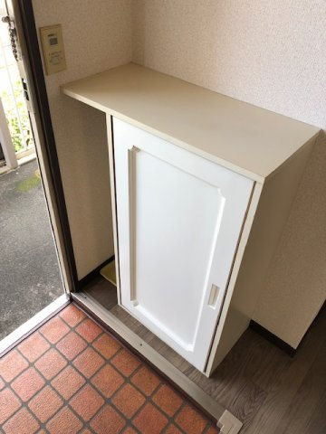 磯部ハイツ月見屋敷Ａの玄関