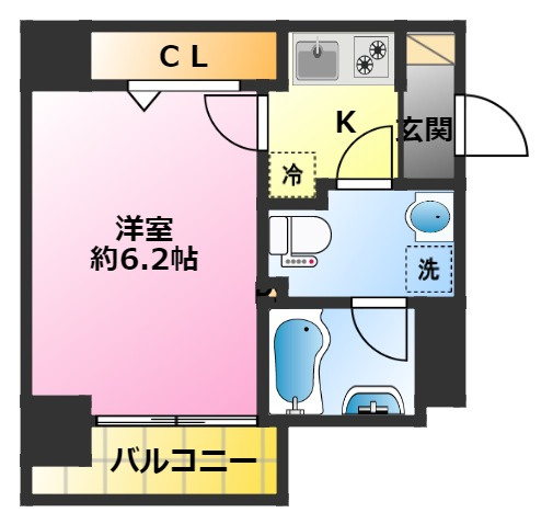 ＳＨＯＫＥＮ　Ｒｅｓｉｄｅｎｃｅ新丸子の間取り|ペット飼育相談可能♪オートロック・宅配ボックス完備♪