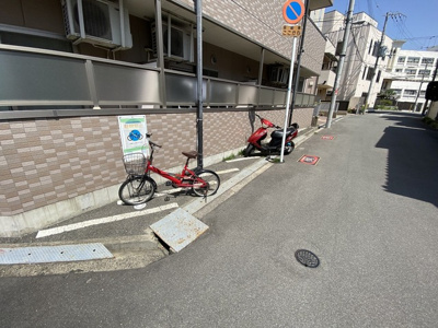 【その他共用部分】 | ポートラセーヌ | 駐輪場です