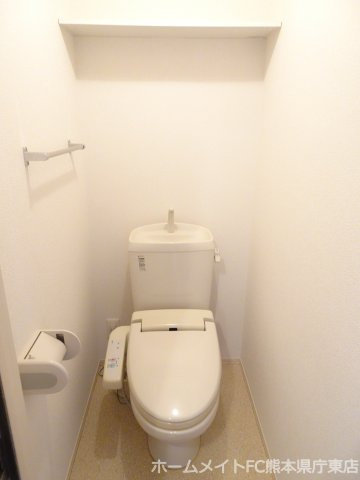 熊本市東区東野３丁目のアパートのトイレ