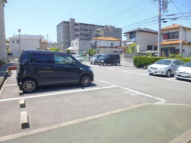 サンフローラ南別府の駐車場