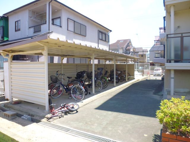 サンフローラ南別府のその他共用部分|駐輪場