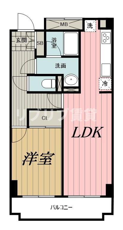 アーバンエクセル蘇我の間取り