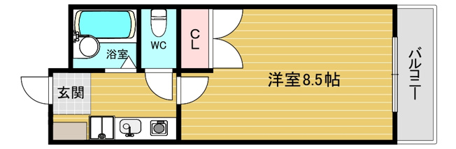 【間取り】 | カサ・カルロサⅡ