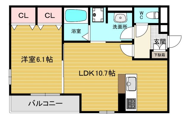 【間取り】 | ルミナーレ