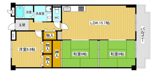 【間取り】 | クリスタル