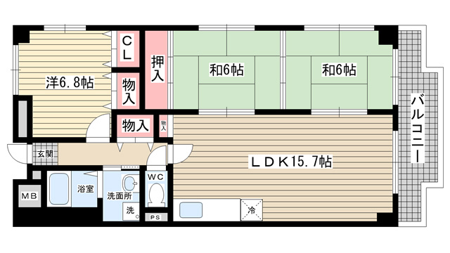 【間取り】 | クリスタル