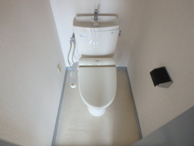 【トイレ】 | サンハイツ中西 | コンパクトで使いやすいトイレです