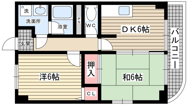 【間取り】 | ジェンティール甲東
