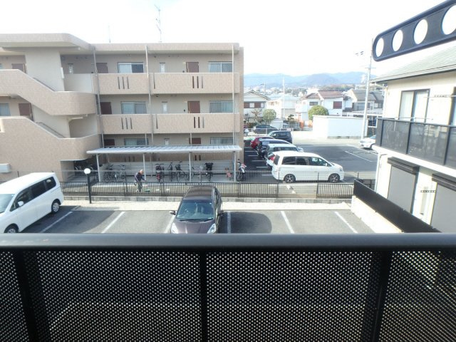 【展望】 | シャレオ上大市　南棟 | 閑静な住宅地