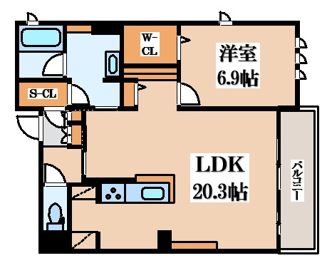 【間取り】 | シャーメゾンルボヌール