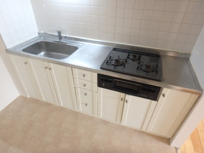 【キッチン】 | シロハイヌ門戸 | システムキッチン