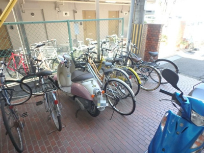 【その他共用部分】 | スマイルヴィラ門戸 | 駐輪スペースです