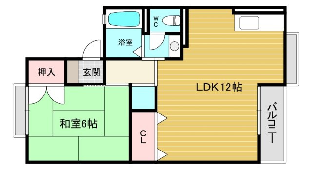 【間取り】 | セジュール日野Ⅰ
