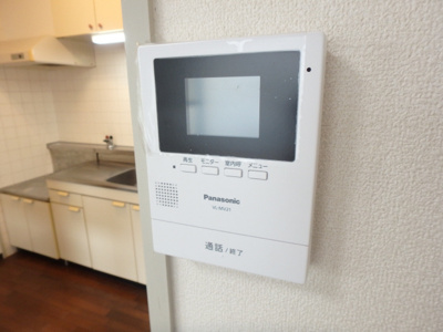 【セキュリティ】 | ハイツヤマトⅡ | 来客者の確認できるＴＶモニターホン