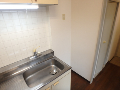 【キッチン】 | ハイツヤマトⅡ | 冷蔵庫置き場あります