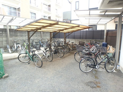 【その他共用部分】 | ハイツヤマトⅡ | 駐輪スペースです