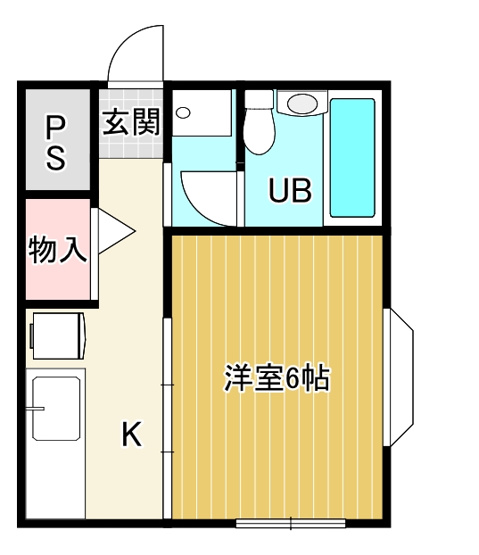 【間取り】 | ハイツヤマトⅡ