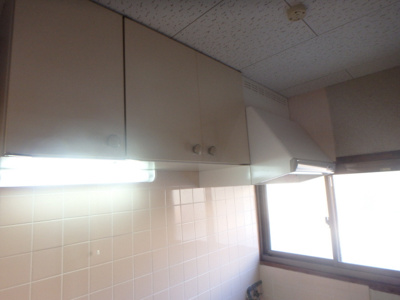 【キッチン】 | 日野町テラスハウス | キッチン上部