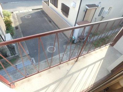 【バルコニー】 | 日野町テラスハウス | ベランダ