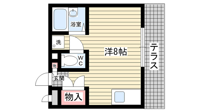 【間取り】 | ヴィラ上ヶ原