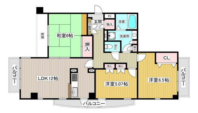 【間取り】 | メゾンドール広田