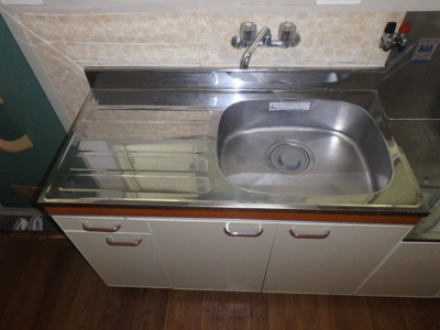 【キッチン】 | 山本ハイツ | シンク