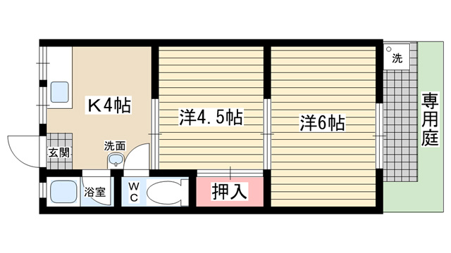 【間取り】 | 山本ハイツ