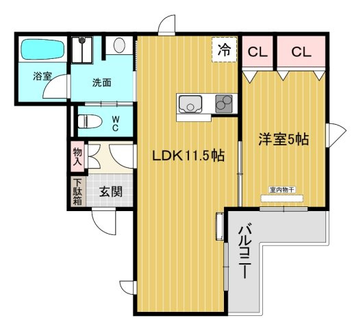 【間取り】 | リジェール北口