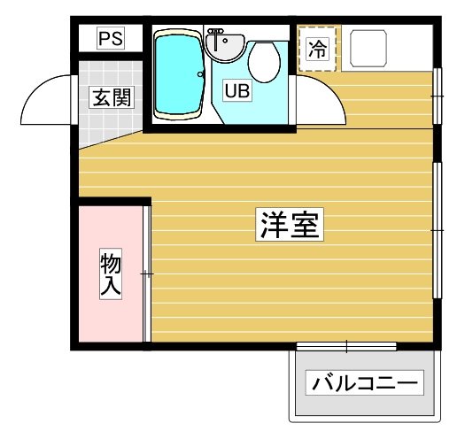 【間取り】 | リバーヒルハイツ